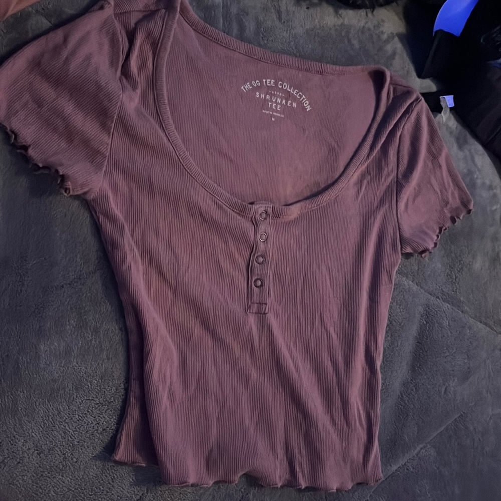 Purple shirt